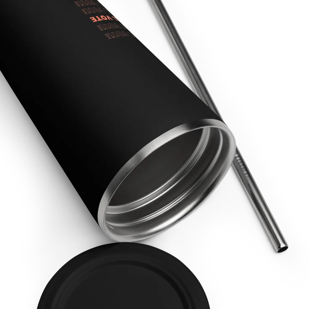 Loves Cats Will Vote Insulated Tumbler product image (4)