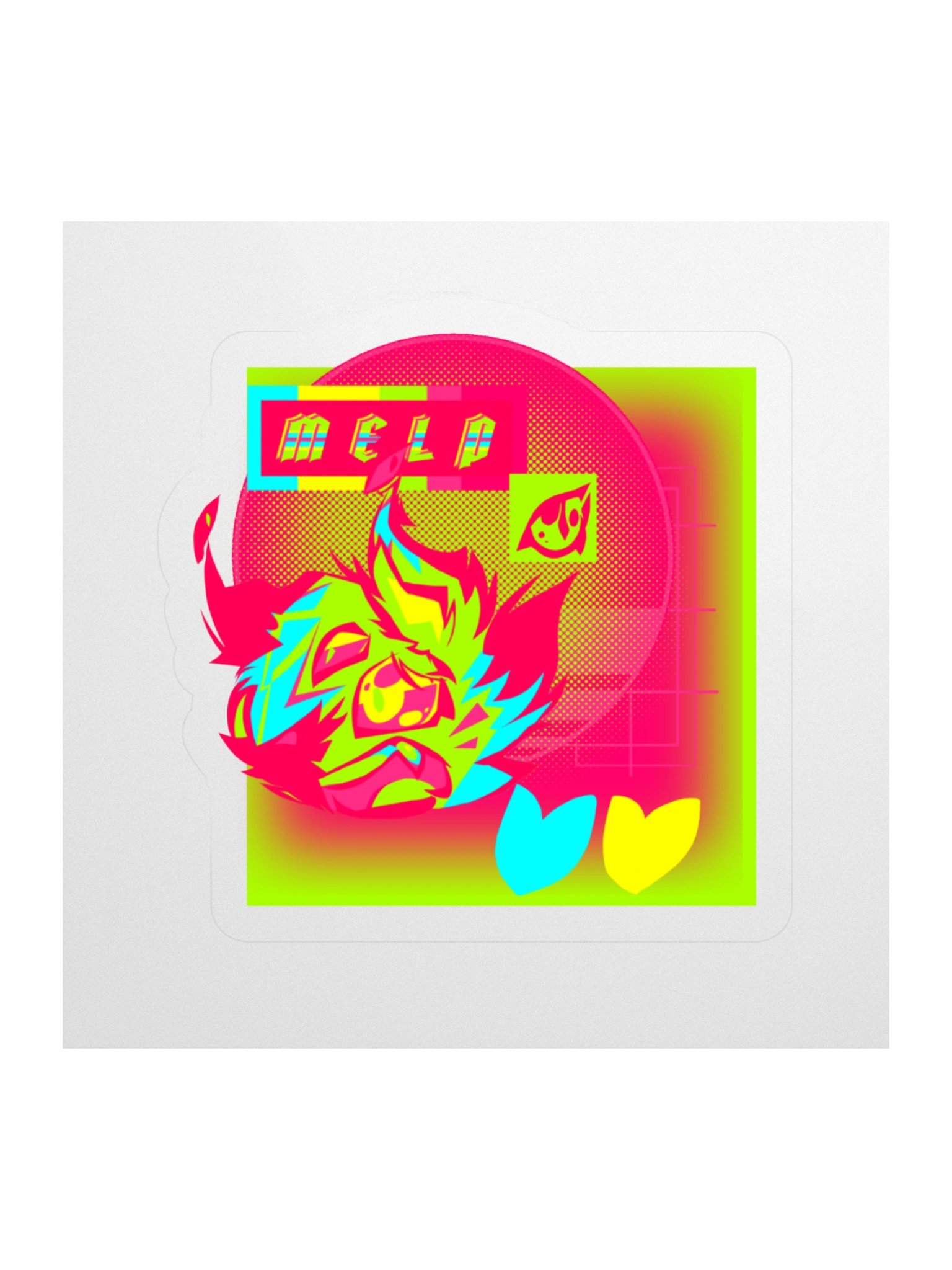 MELP PSYCHO sticker product image (1)