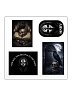 Midnight Raven Gothic Kiss-Cut Sticker Set