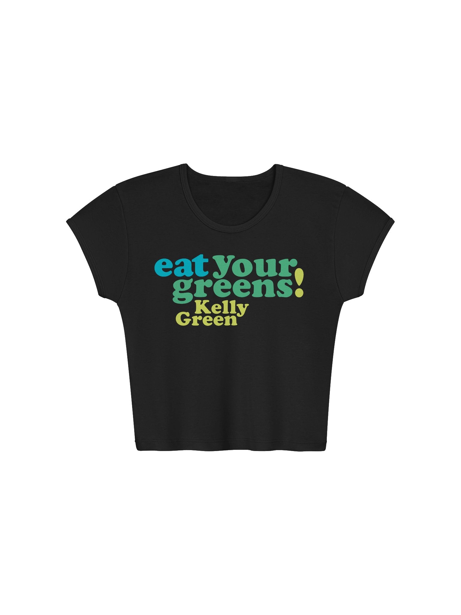 Eat Your Greens! Cropped T-shirt product image (1)