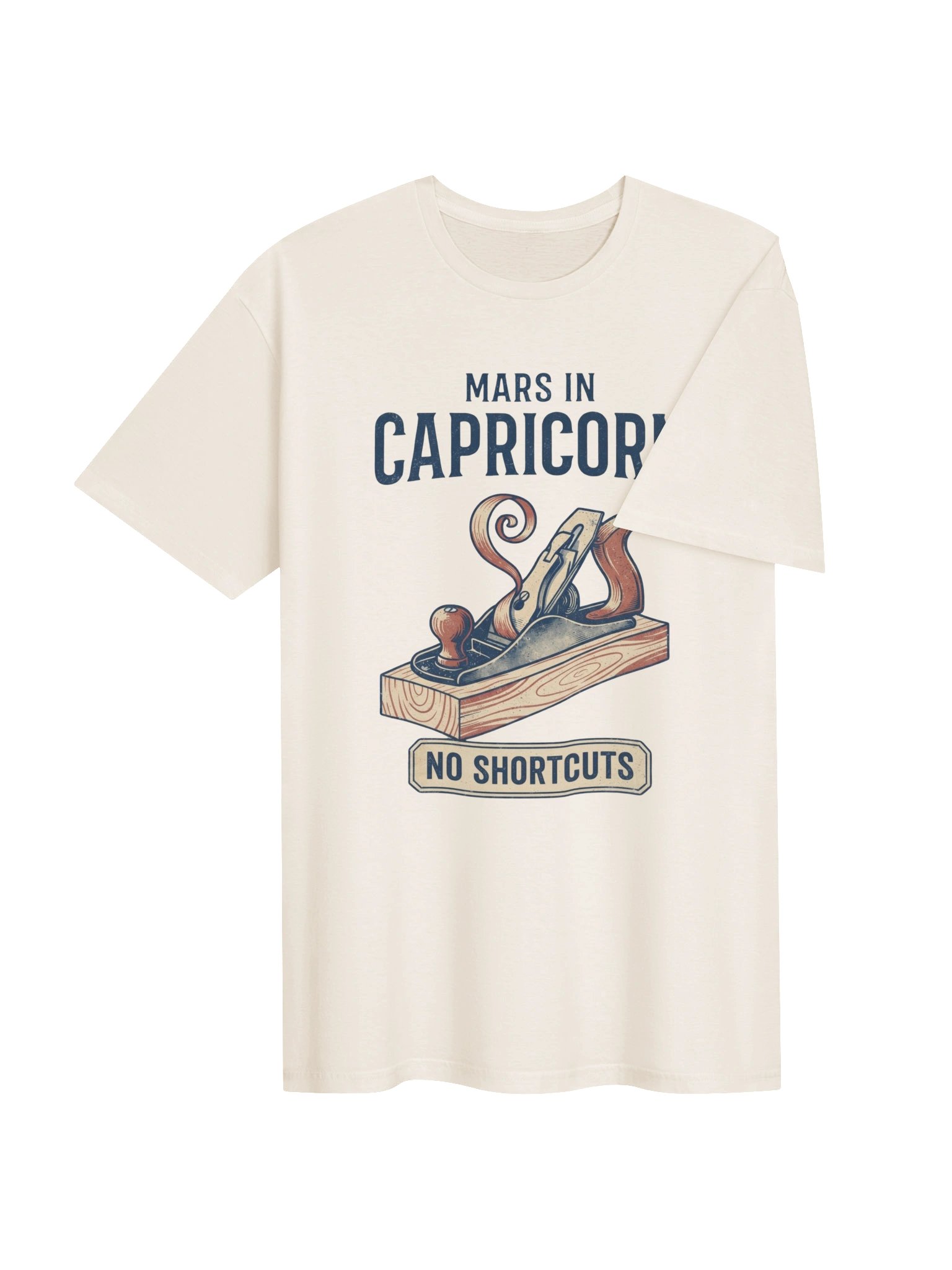 Mars in Capricorn No Shortcuts Tee product image (4)