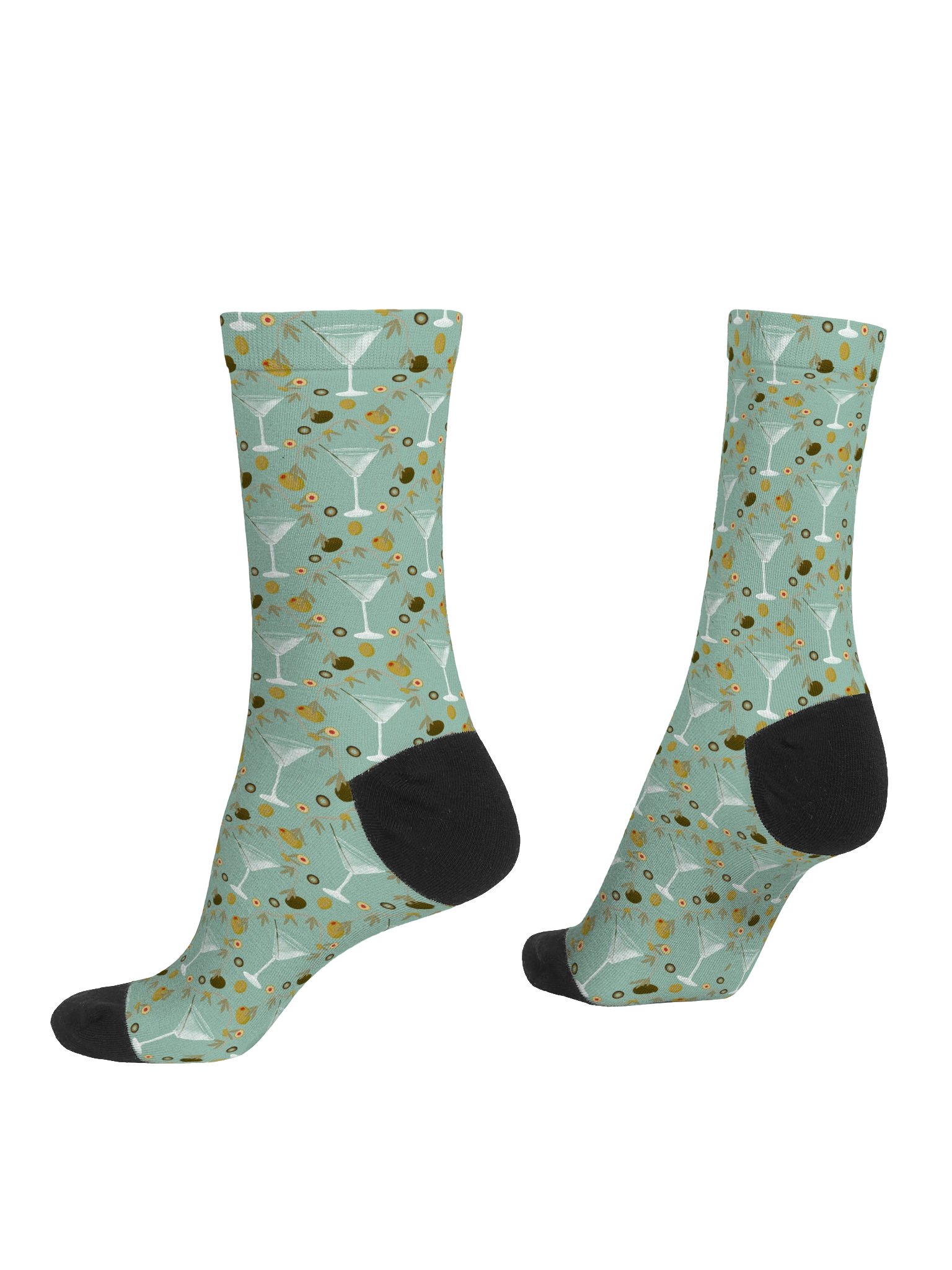 Diamond Martini Twist Premium Sustainable Crew Socks product image (6)