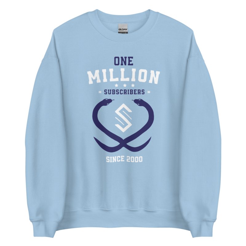 One Million Subscriber Pullover product image (1)