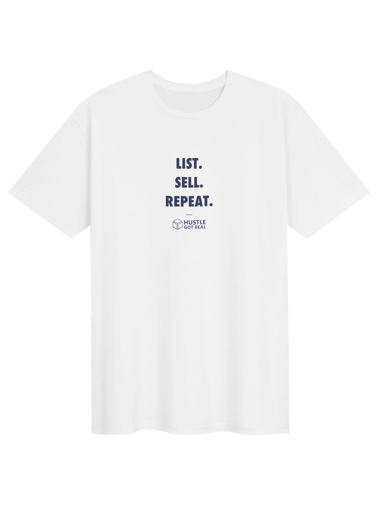 List. Sell. Repeat. Tee — Light product image (1)