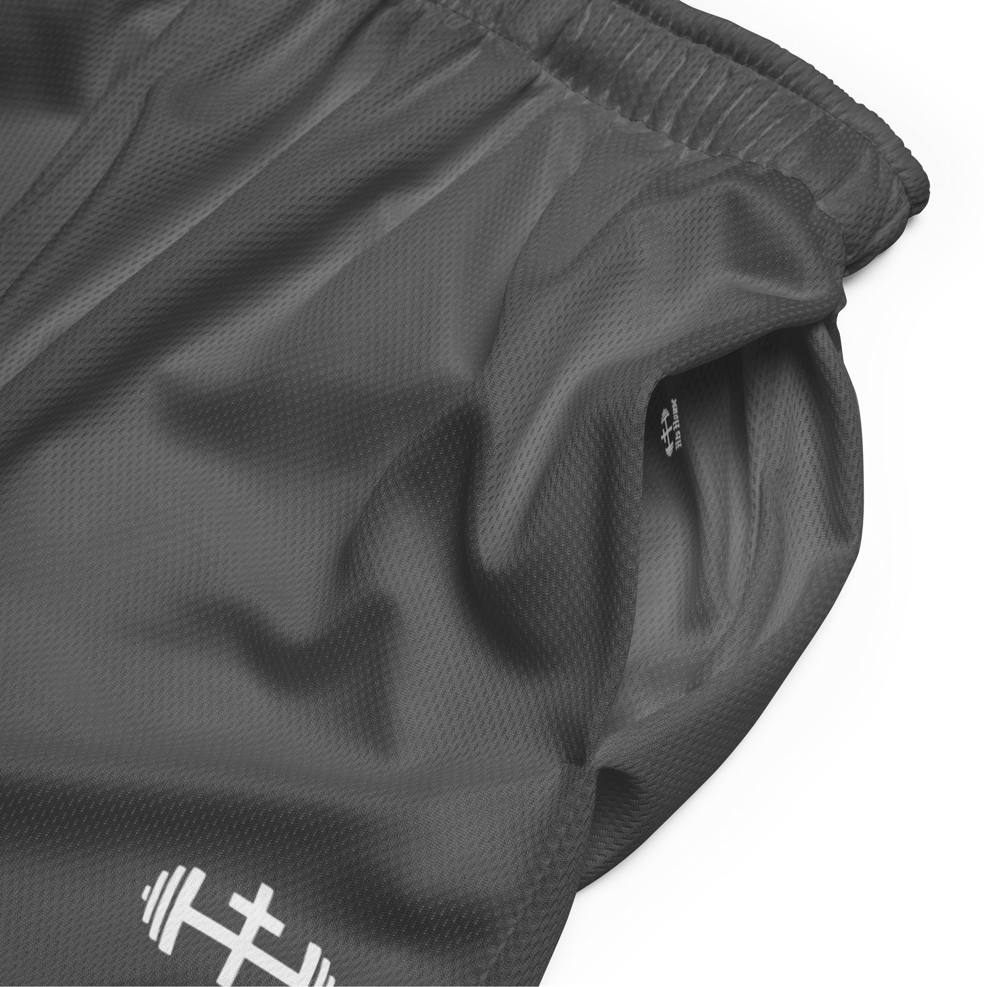 His House Unisex Perfomance Mesh Shorts - Grey product image (5)