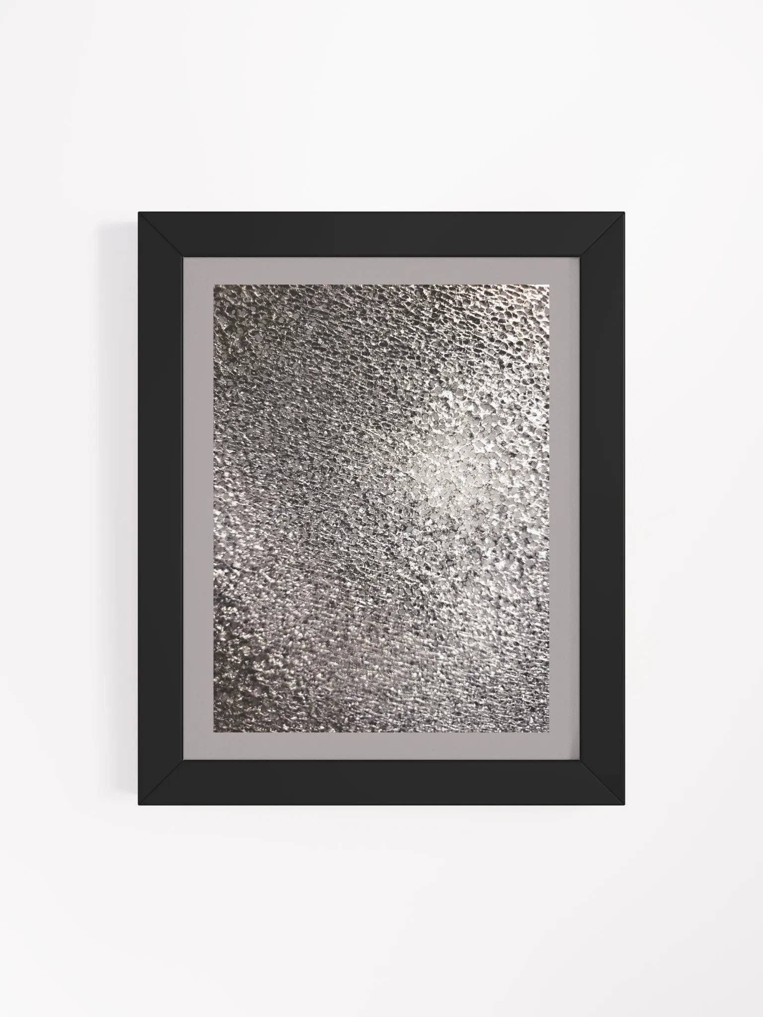 Shimmering Pebble Reflections Framed Poster product image (21)