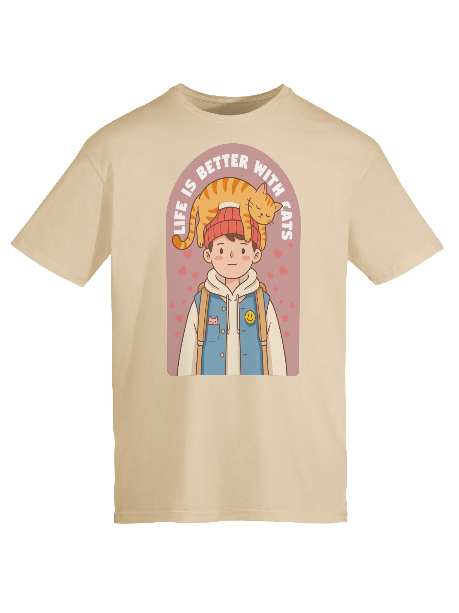 Better with Orange Cat Shirt product image (6)