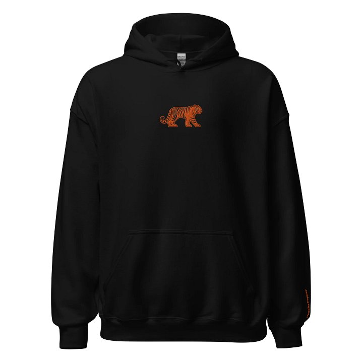 Walking Tiger Embroidered Hoodie product image (5)