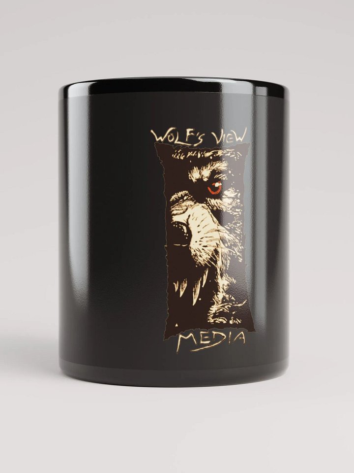 Snarling Wolf Logo- Black Mug product image (2)