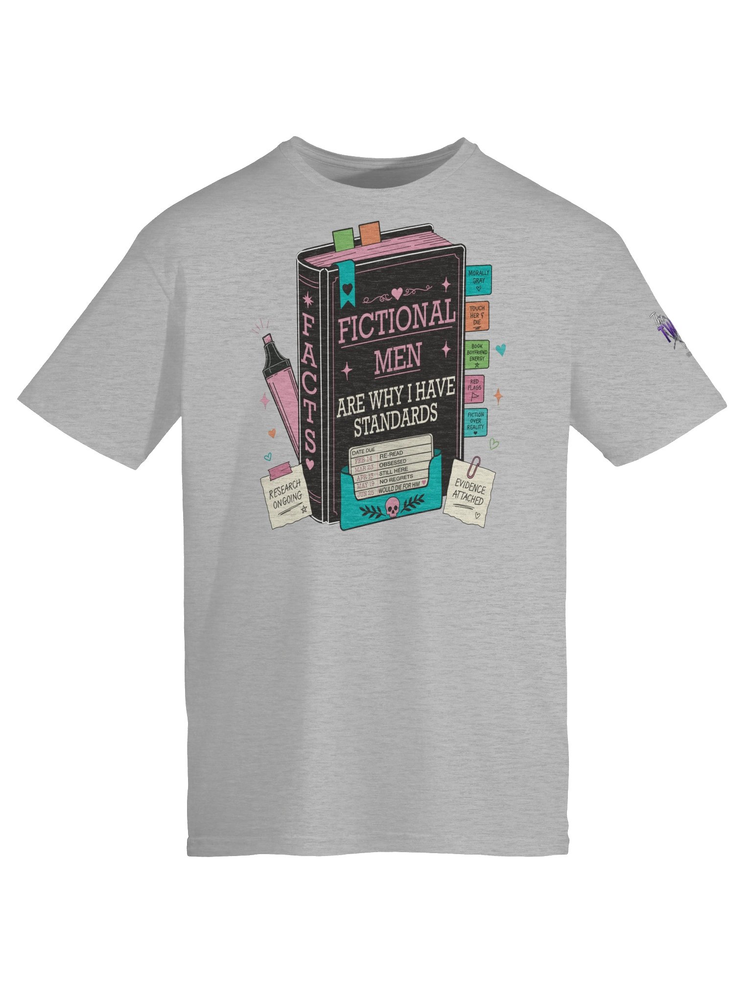 Fictional Men (Unisex Soft Tee) product image (5)