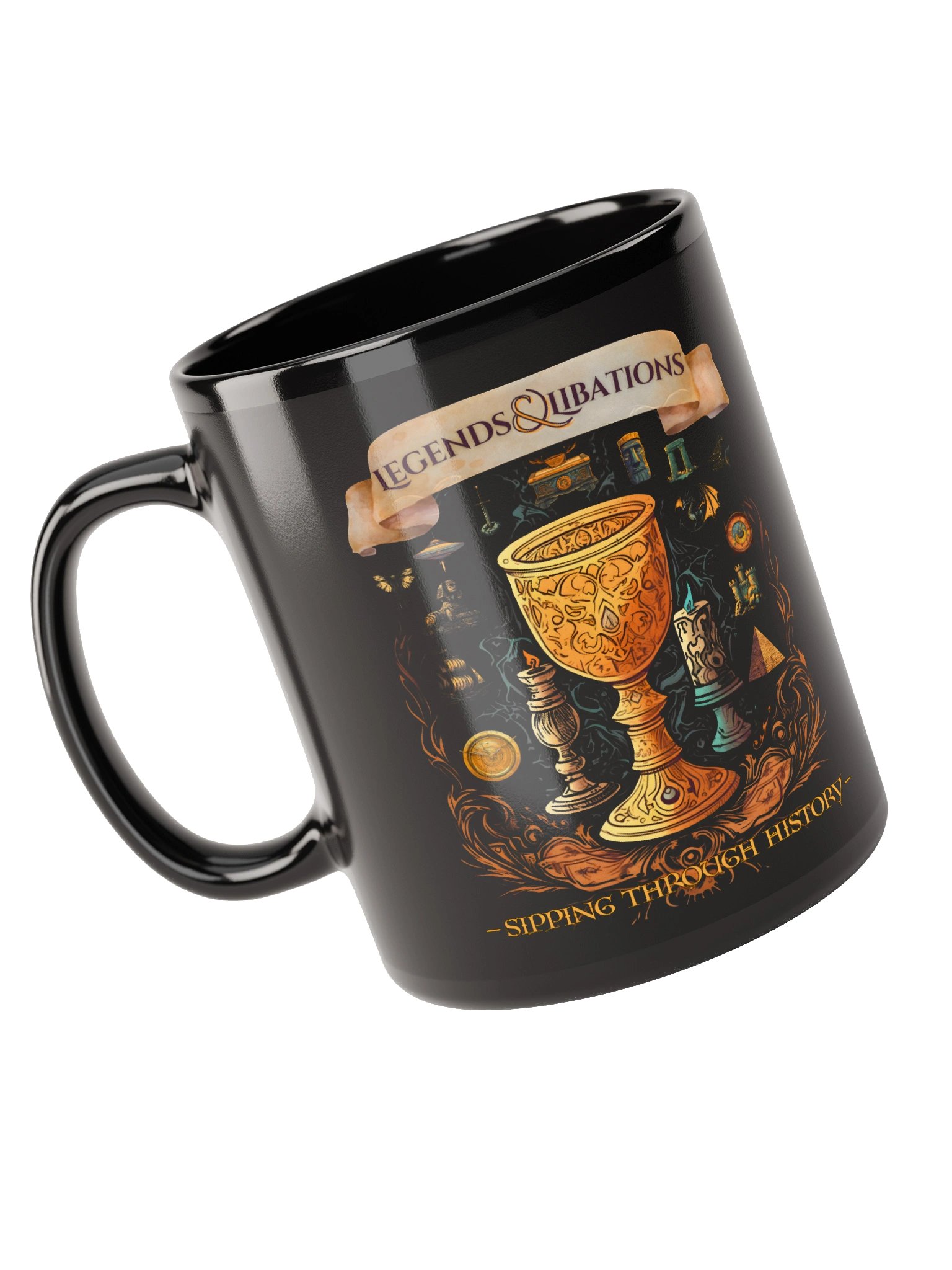Legends & Libations Dual Logo Coffee Mug product image (5)