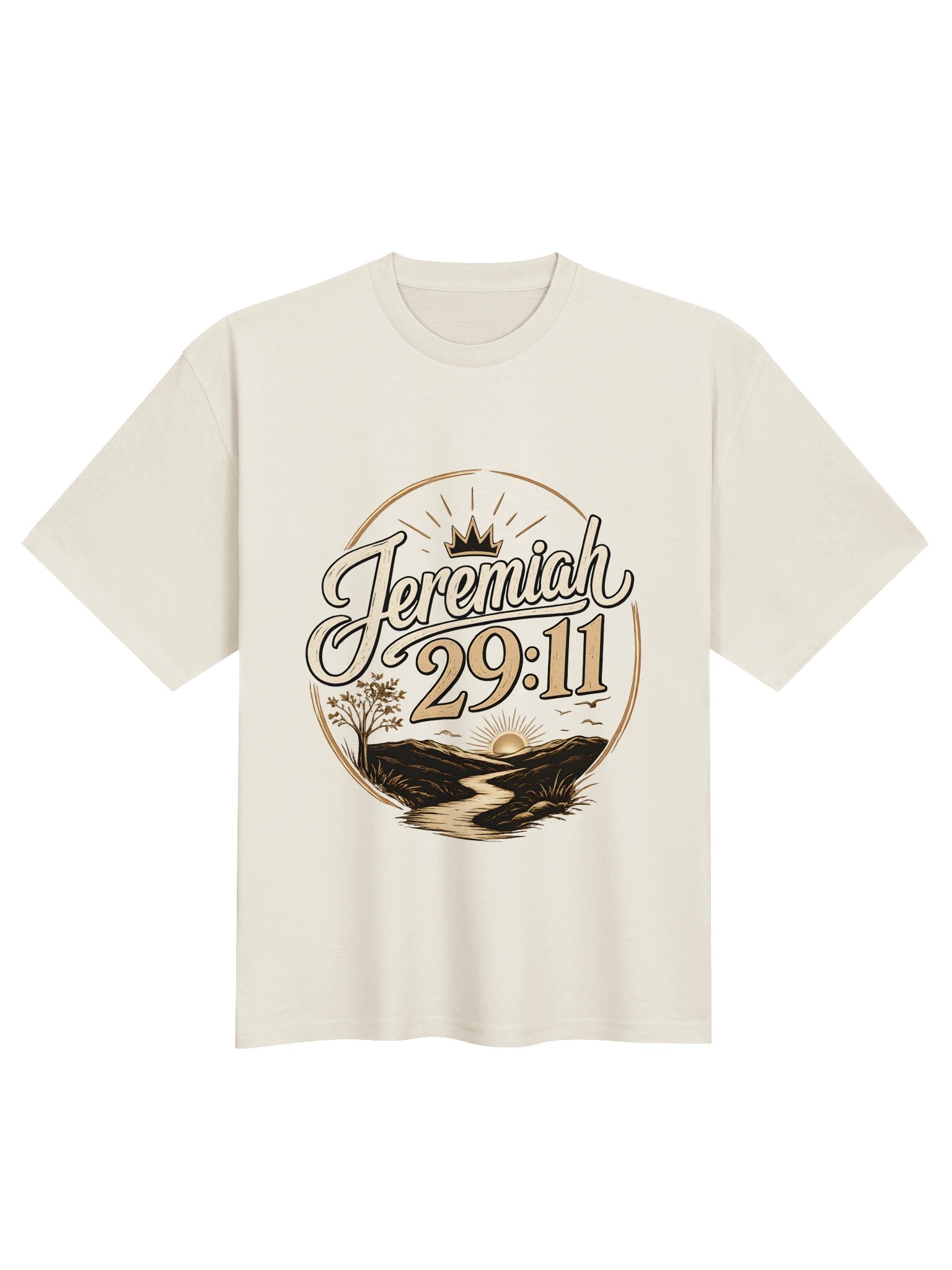 Jeremiah 29:11 Crown Tee product image (1)