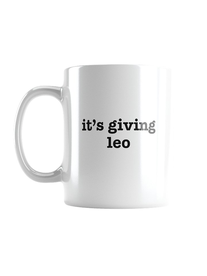 it's giving leo Mug product image (1)