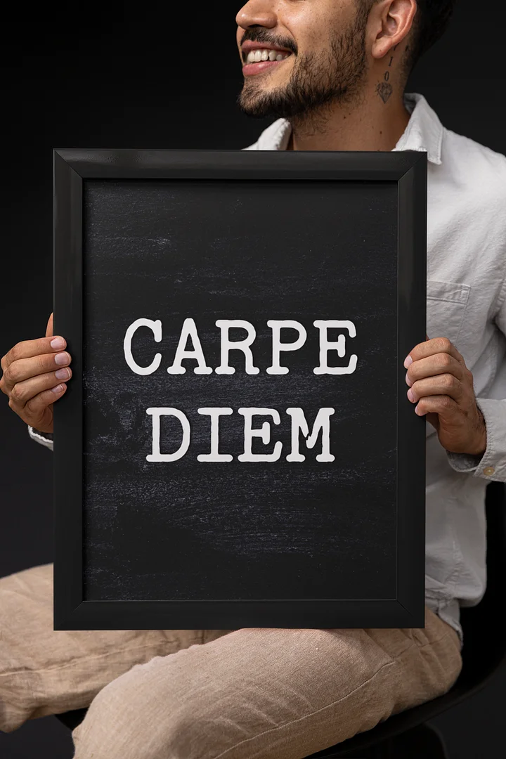 Carpe Diem Framed Wall Art product image (1)