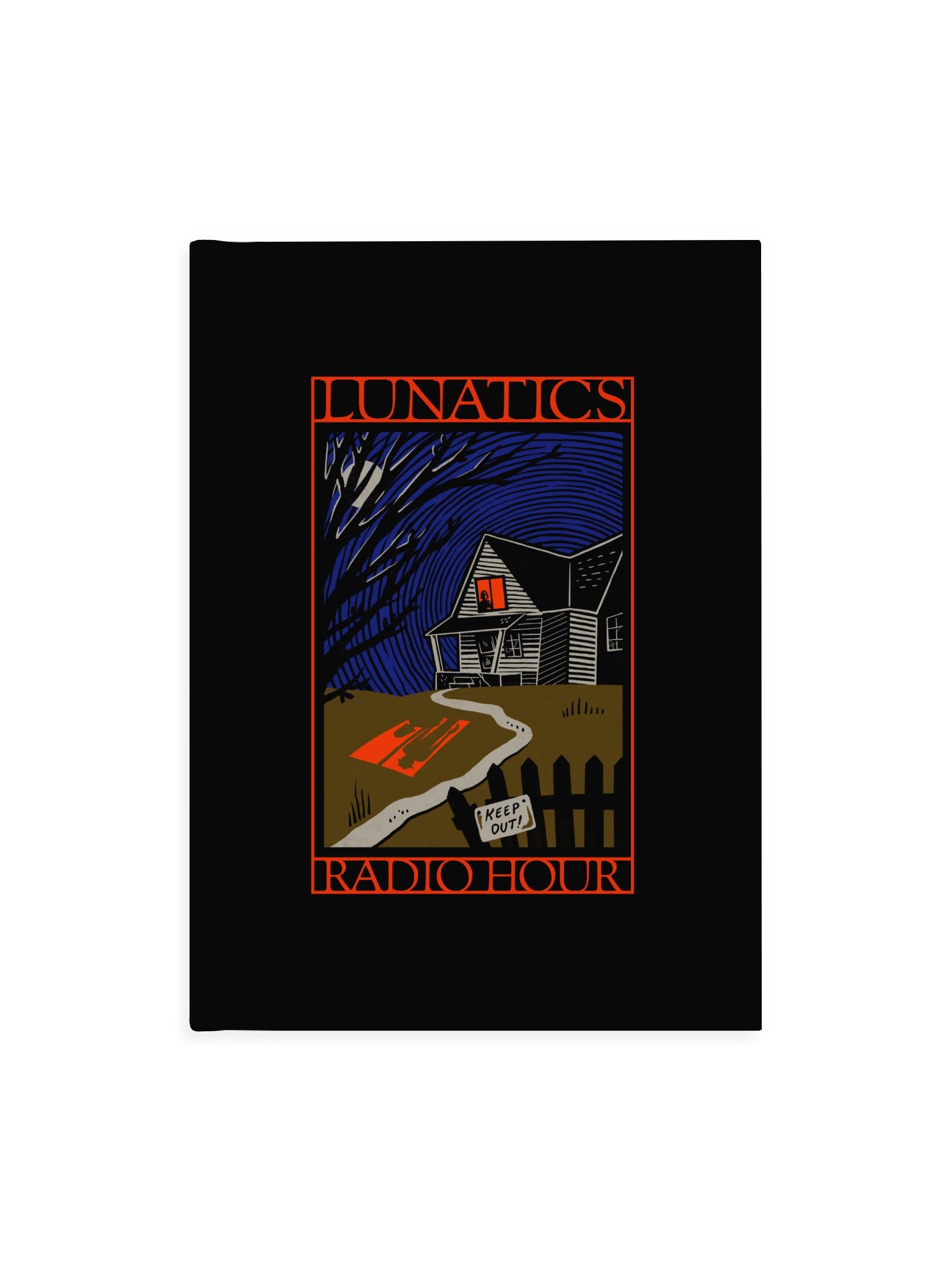 Haunted House Notebook (Lined Inside) product image (1)