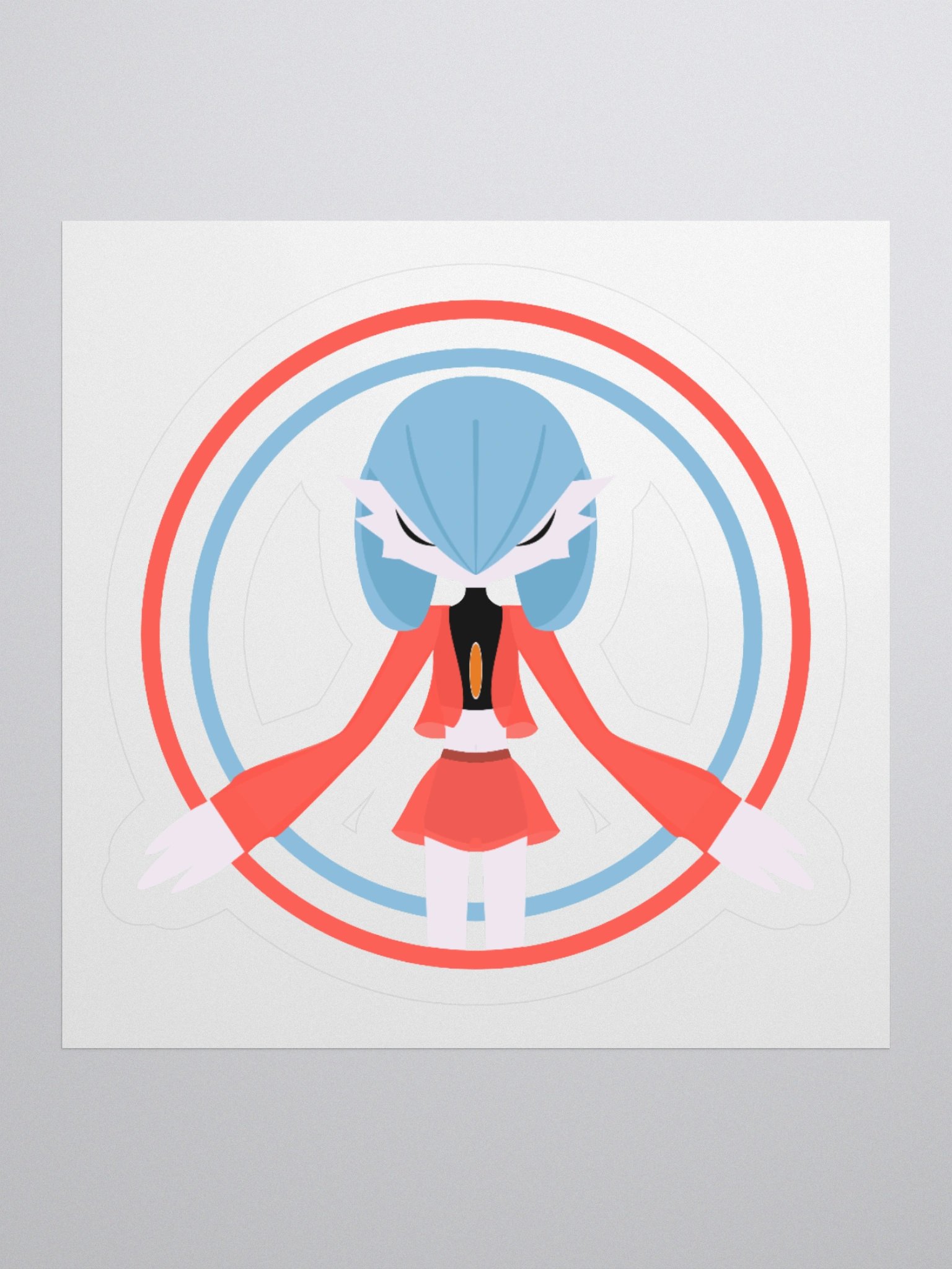 Helia (Lea) Illustration Sticker product image (1)