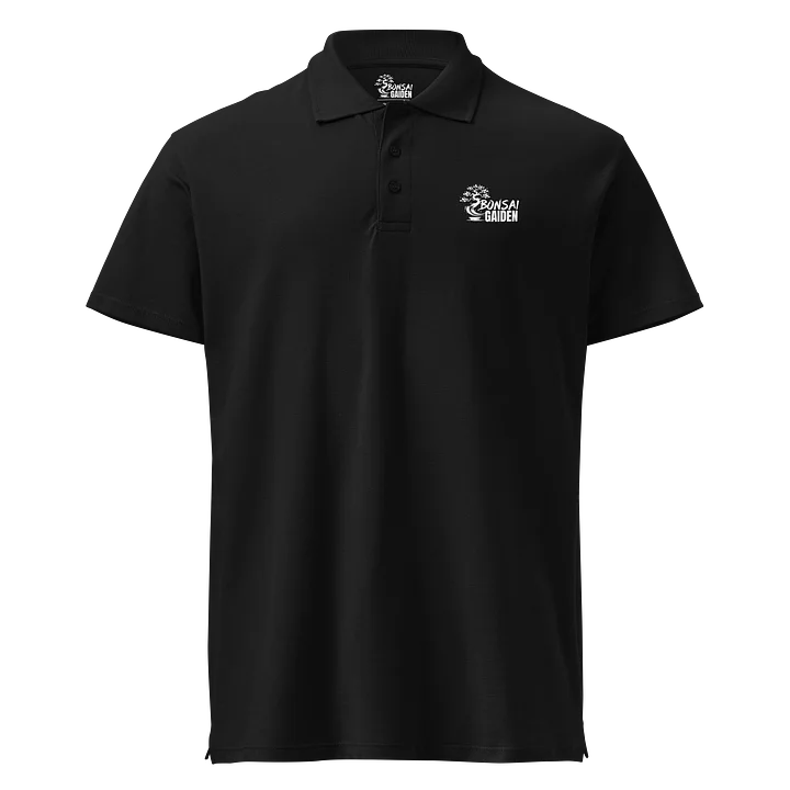 Pixelated Silhouette Unisex Polo Shirt product image (1)