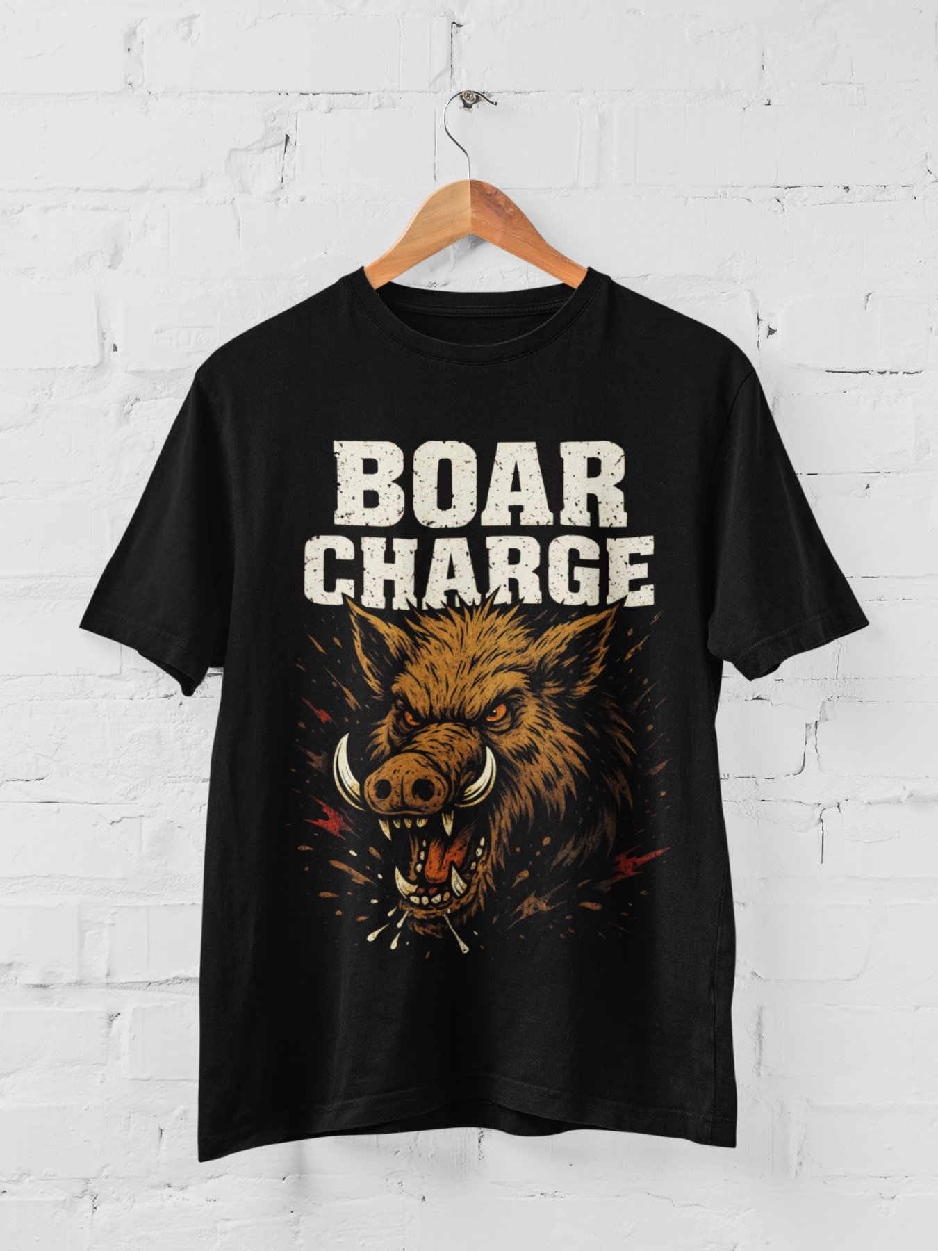 Boar Charge T-Shirt product image (1)