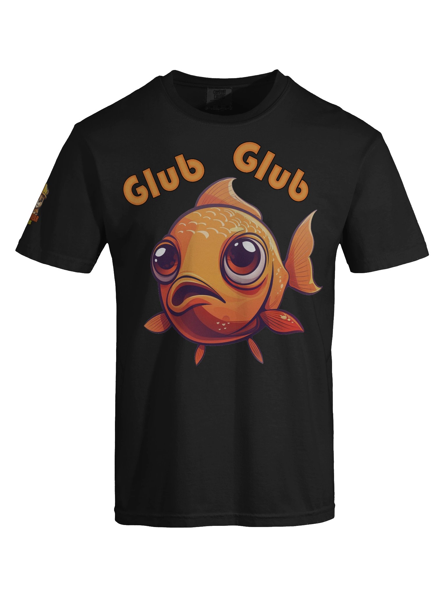 Glub Glub Goldfish T Shirt. product image (7)