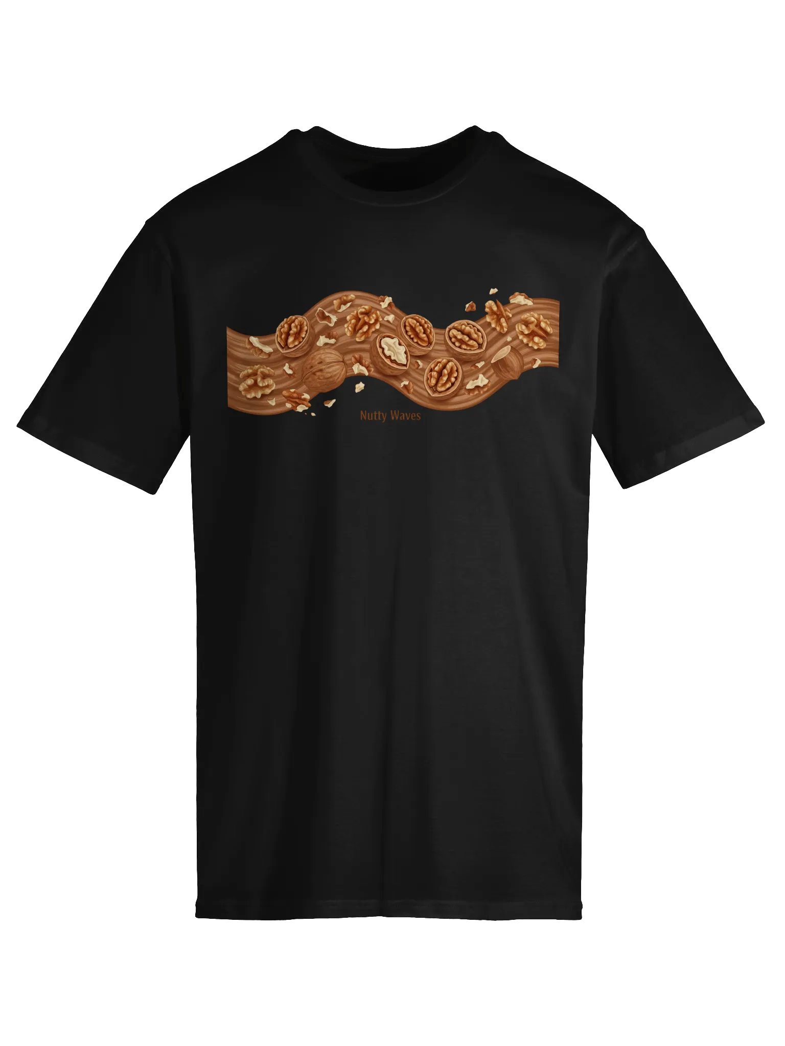 Walnut CW Letter Art Unisex T-Shirt product image (23)