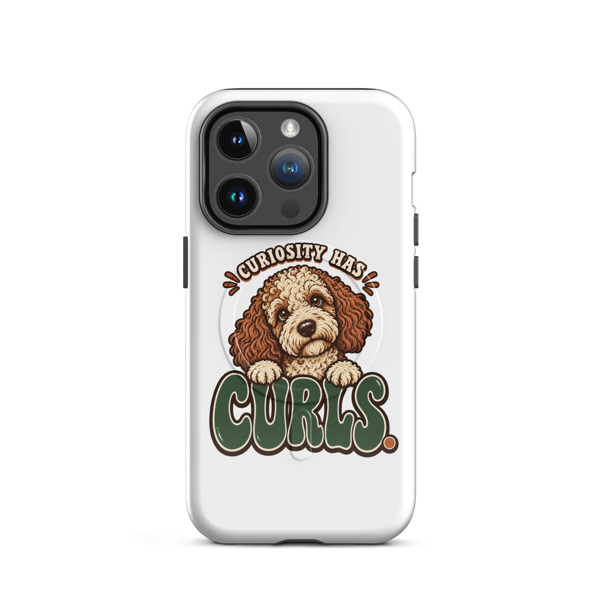 Curiosity Has Curls – iPhone Case product image (19)