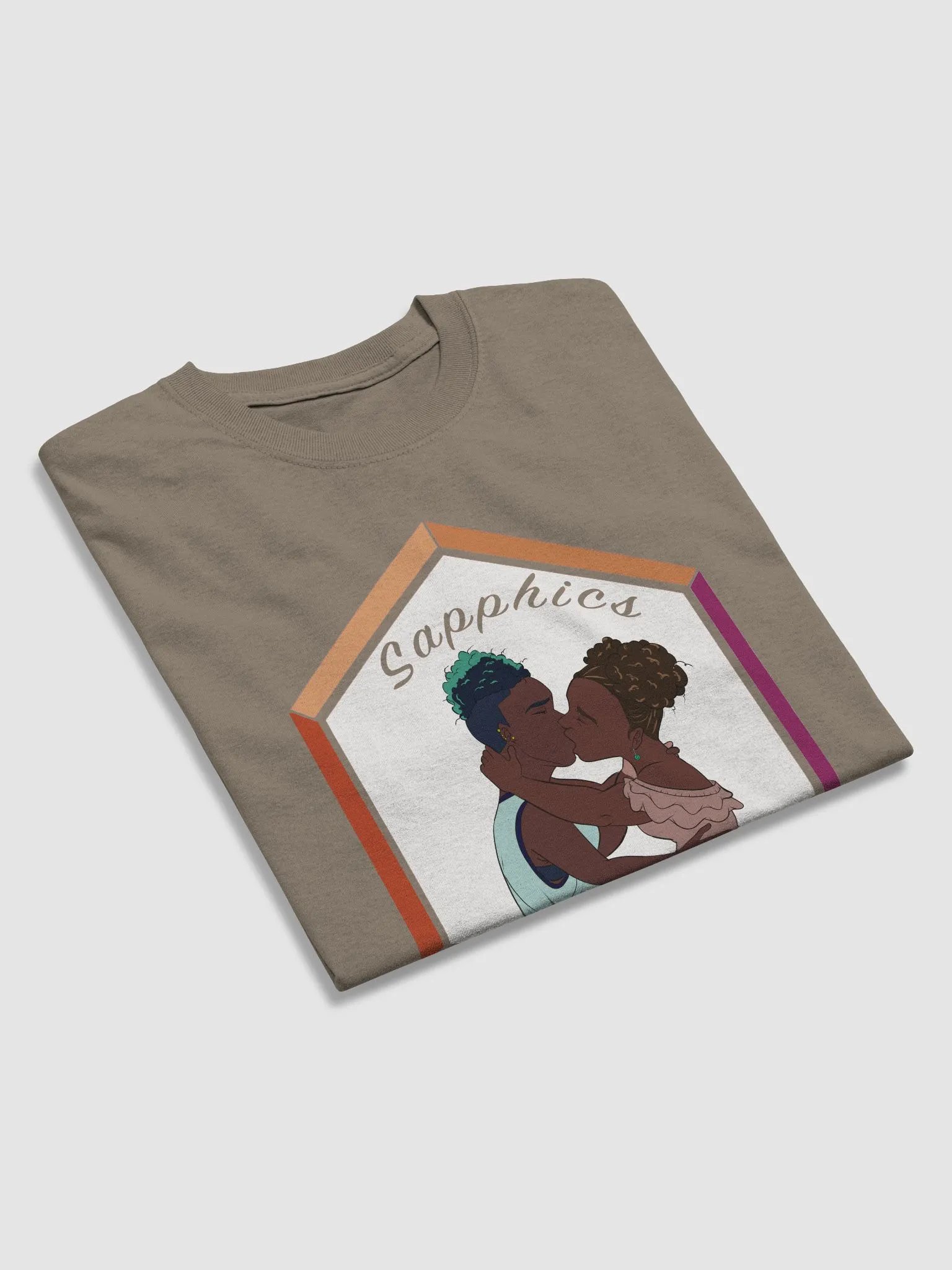 07 Sapphics Only Cotton Tee product image (23)