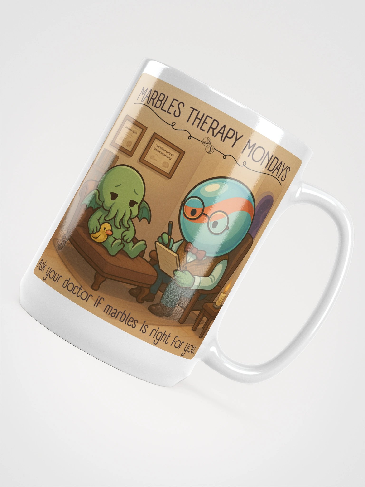Marble Therapy Mondays™ Mug product image (9)