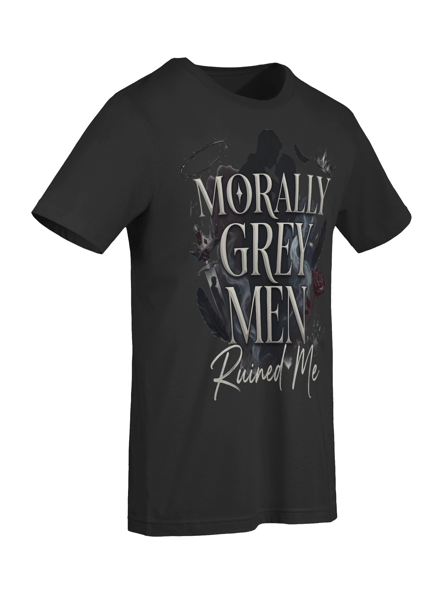 Morally Grey Men Dark Romance T-Shirt product image (7)