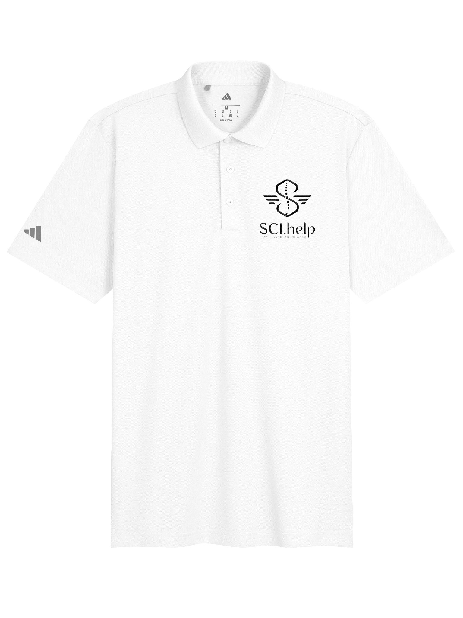Polo - Adidas Sport White product image (1)