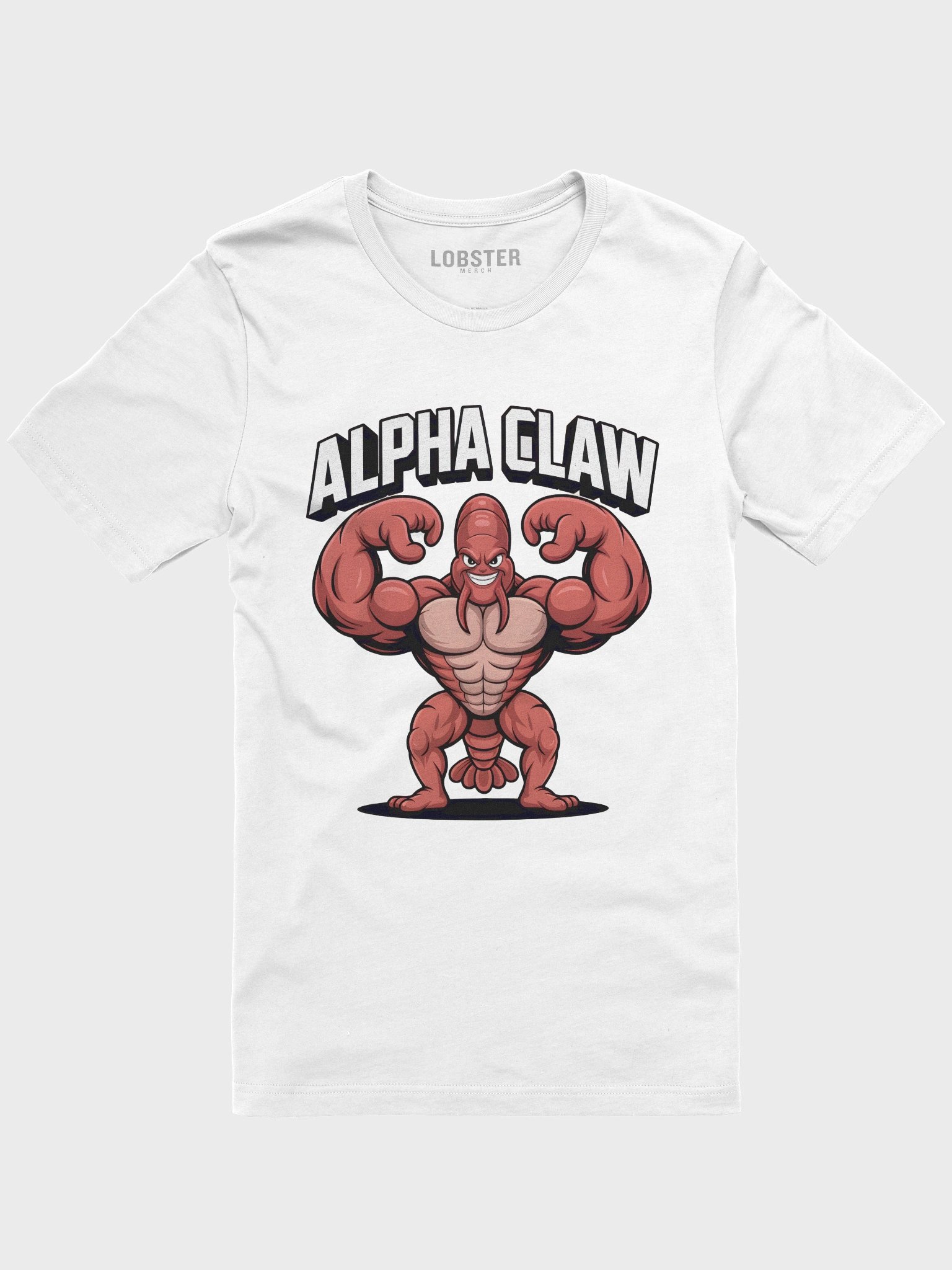 Alpha Claw T-Shirt | Muscle Lobster Tee product image (2)