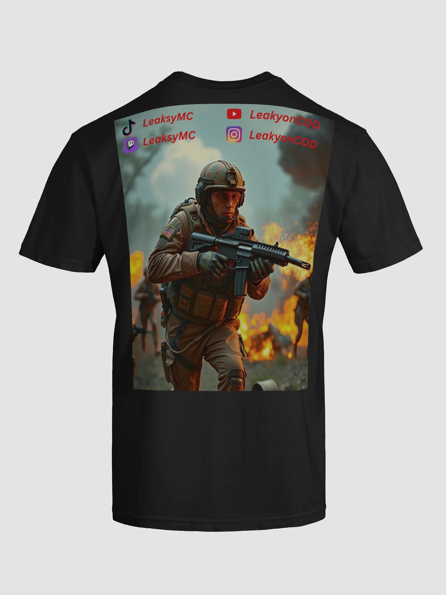 LeaksyMC Basic T-Shirt product image (6)