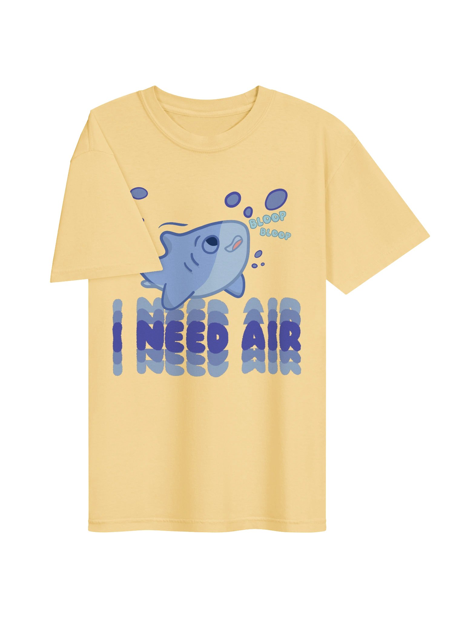 Bloop Bloop Shark - Cartoon Tee product image (3)