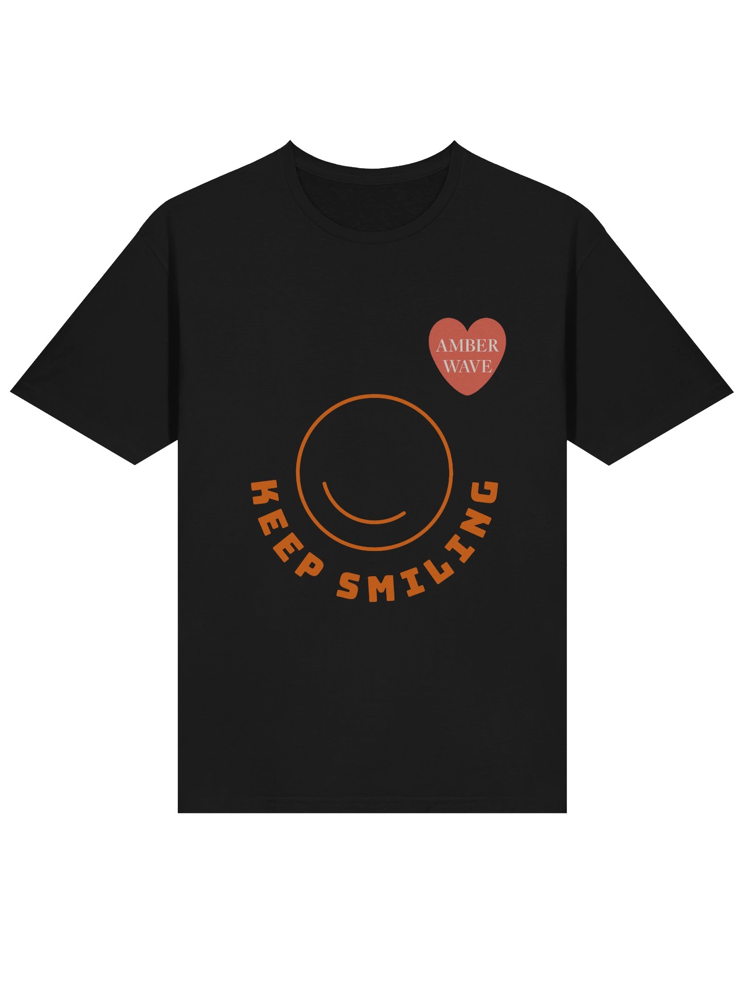 CHARITY - Amber Wave 'Keep Smiling' Tee product image (13)