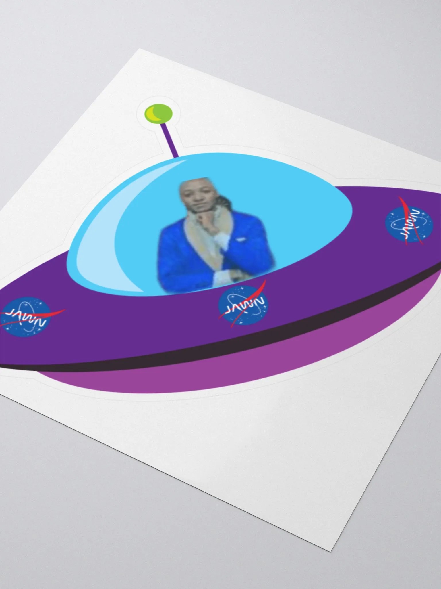 Sheyllex Space Ship Sticker product image (8)