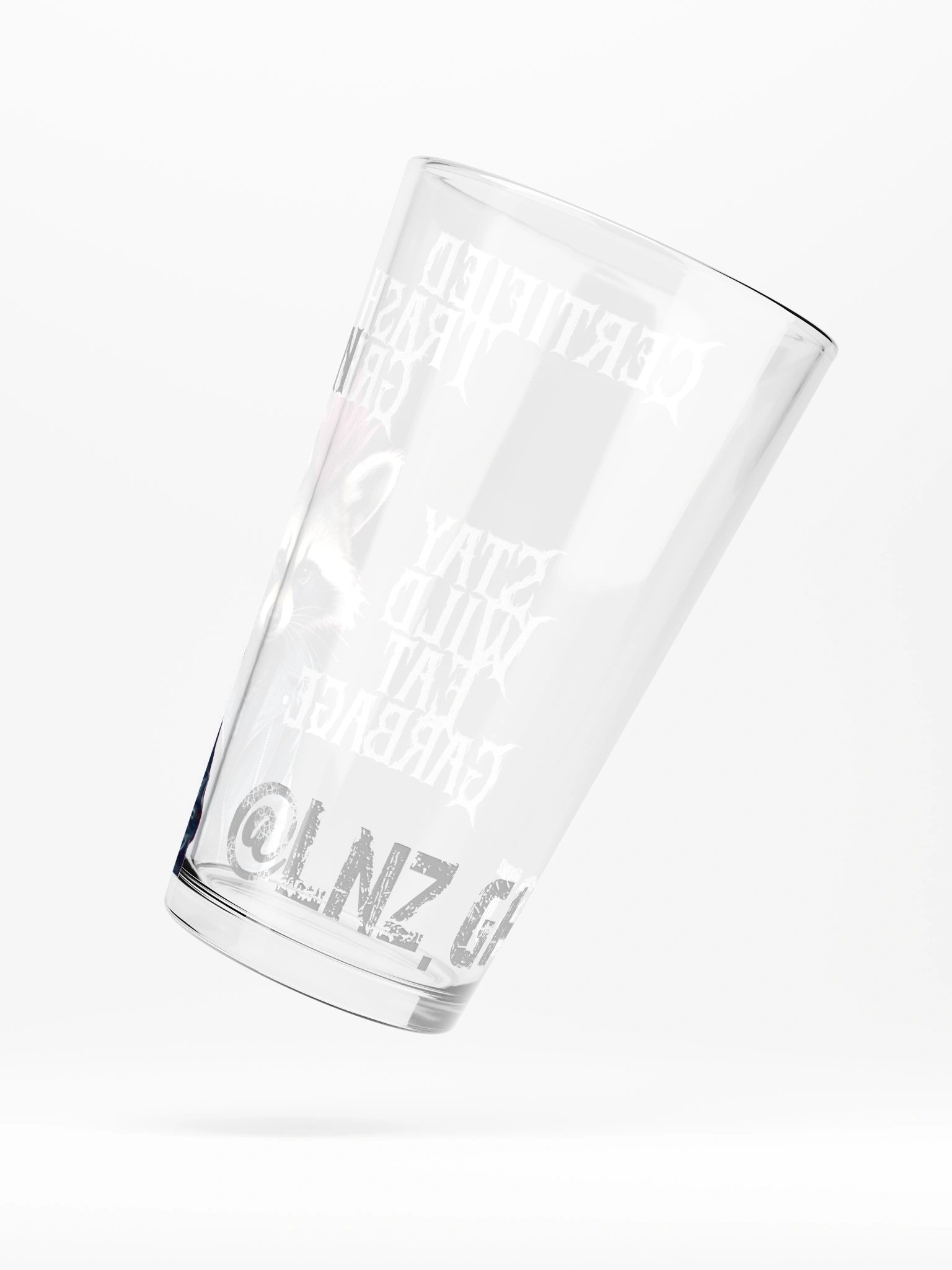 Trash Racoon Glass product image (5)