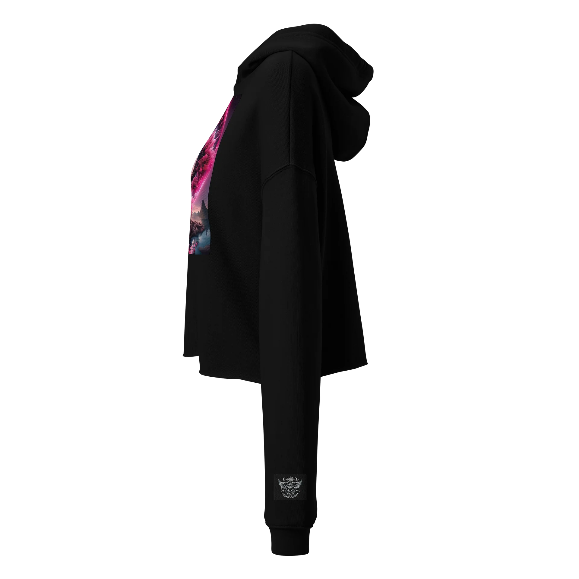 Celestial Harmony Crop Hoodie product image (2)