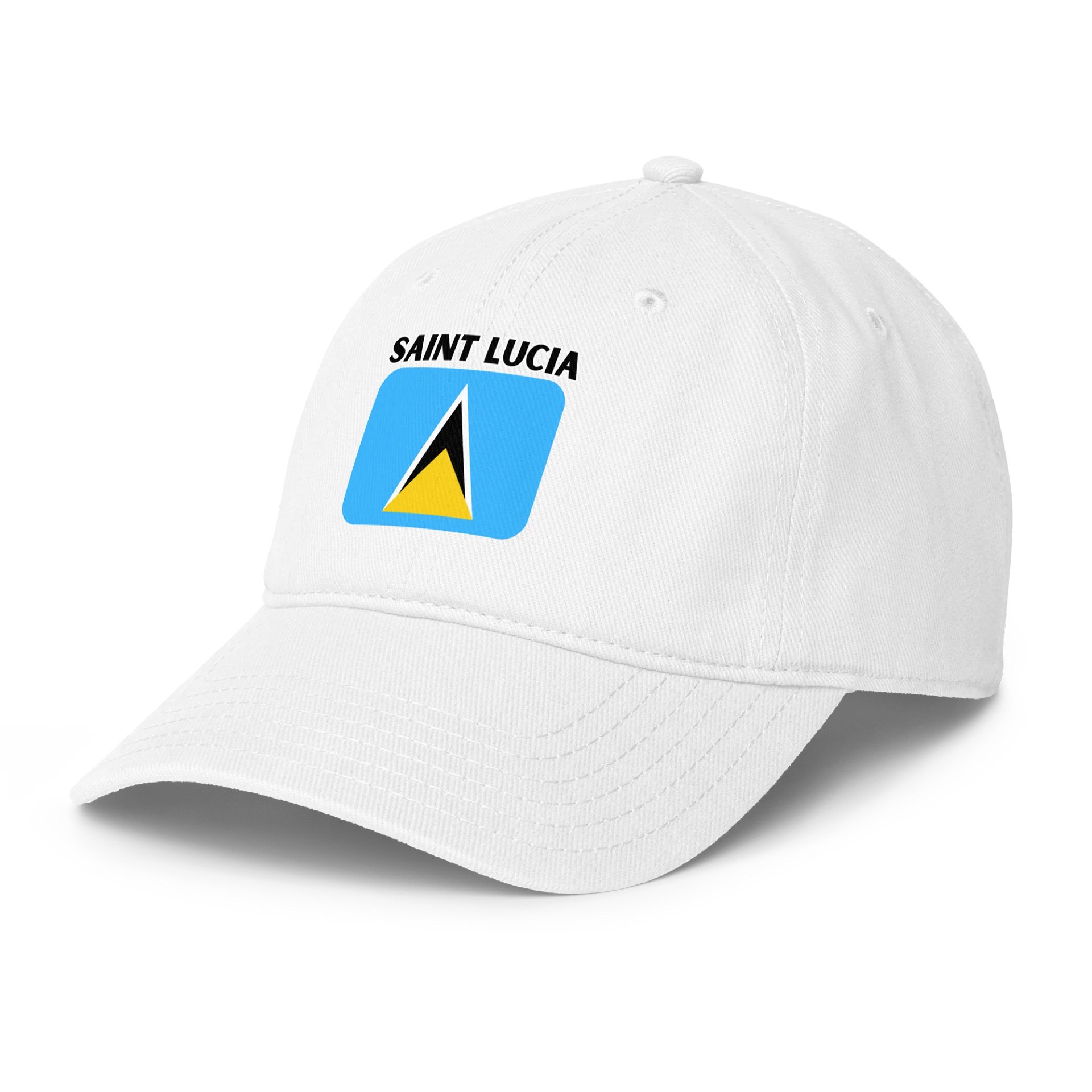 Saint Lucia Emblem Baseball Cap product image (27)