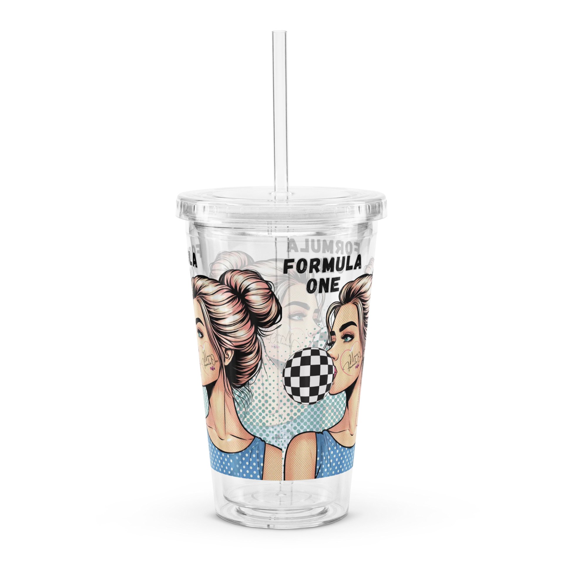 Checkered Chic Double Wall Tumbler product image (3)