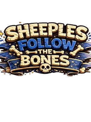 ''Sheeples Follow The Bones'' Stainless Steel Tumbler product image (4)