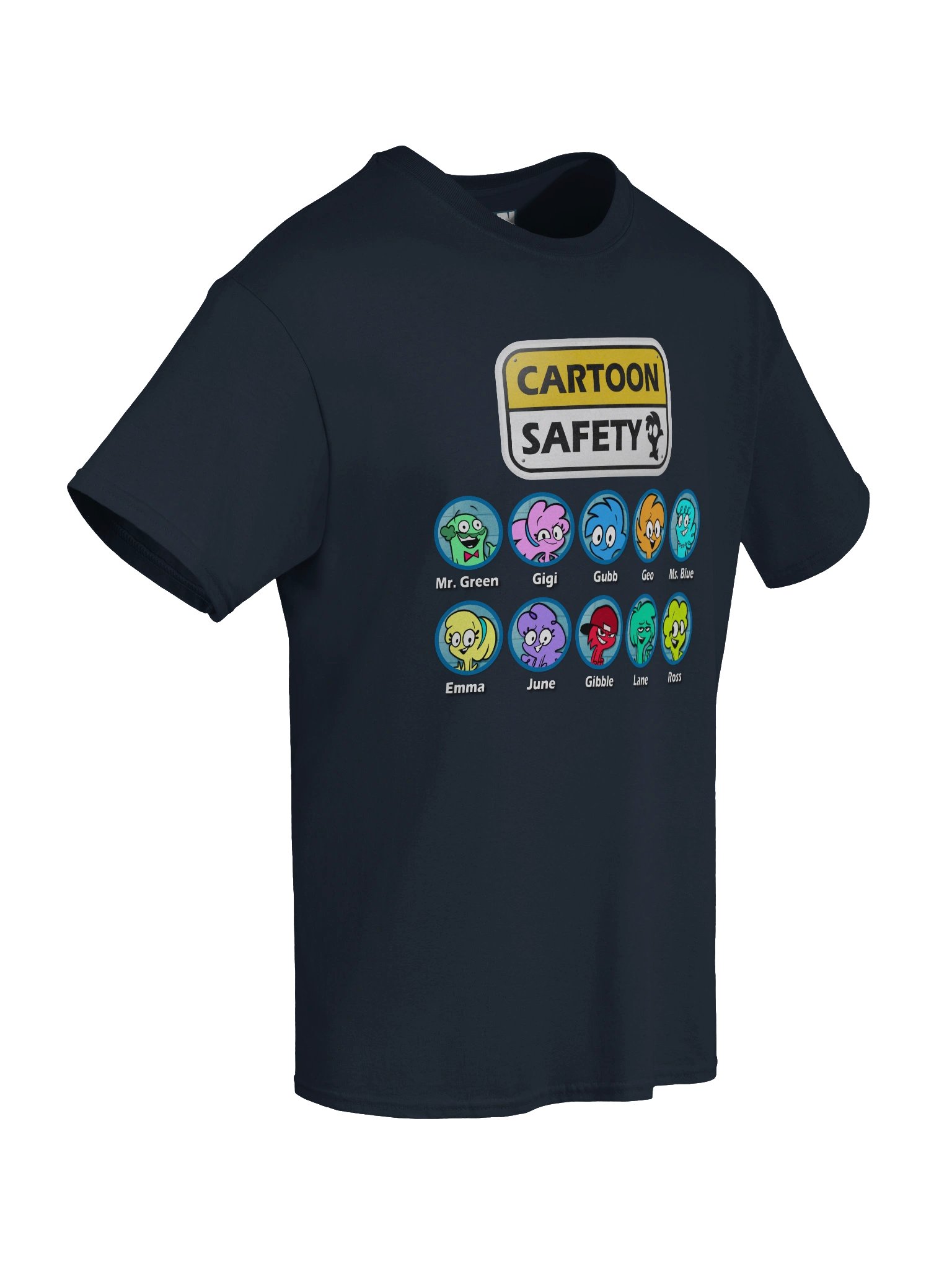 Cartoon Safety - Students and Staff T-Shirt product image (6)