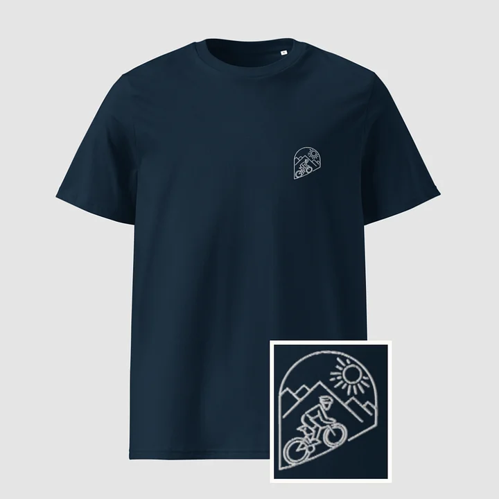 Line logo mountains and sun product image (17)