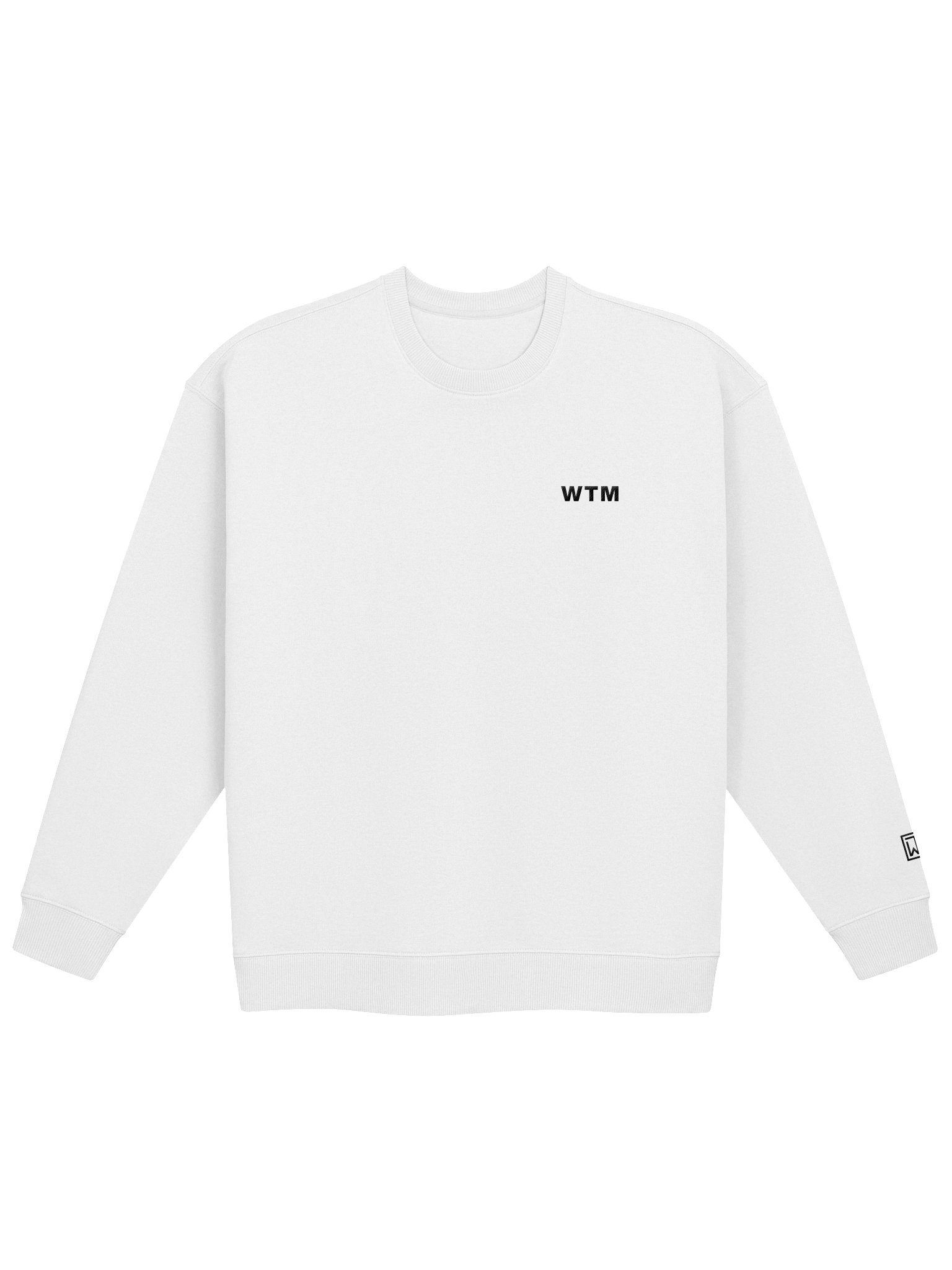 Foundation WTM Embroidered Crewneck — Dark Stitch product image (2)