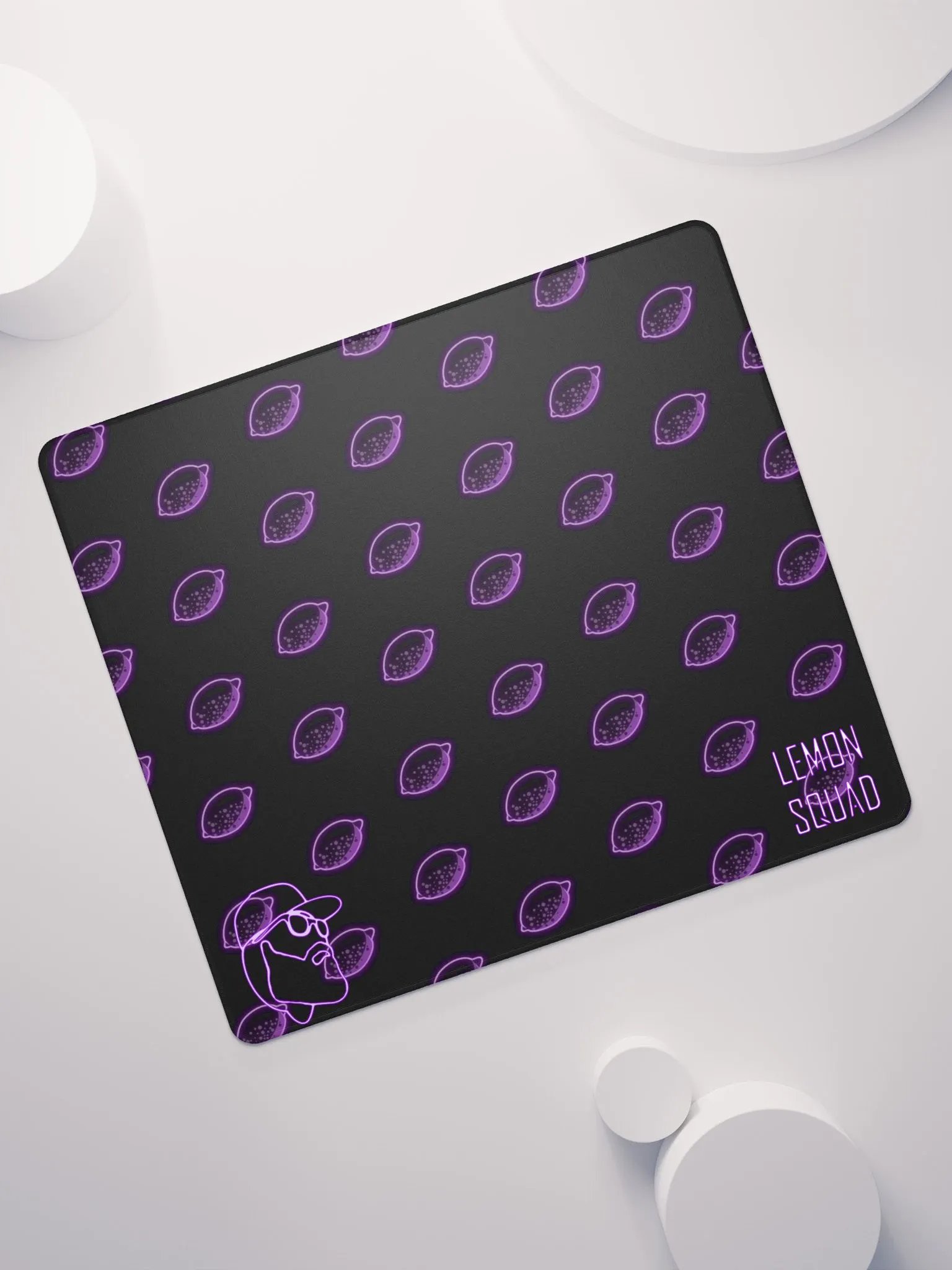 Squad Purp Grid Mouse Pad product image (7)