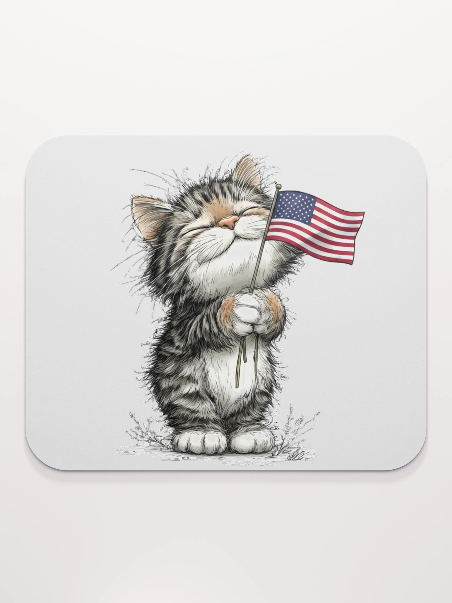 Patriotic Kitten Mousepad product image (2)