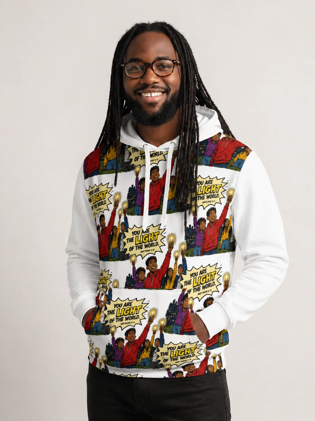 Light of the World Unisex Hoodie product image (2)