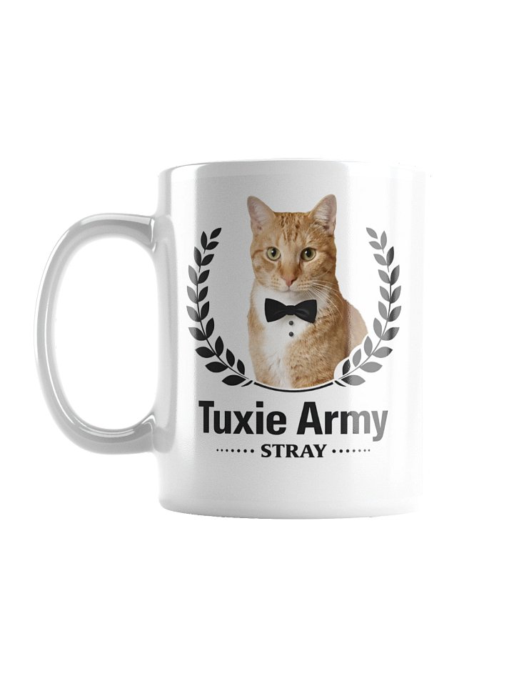 The Tuxie Army Stray: From Street to Elite Mug 🐾🧡 product image (2)