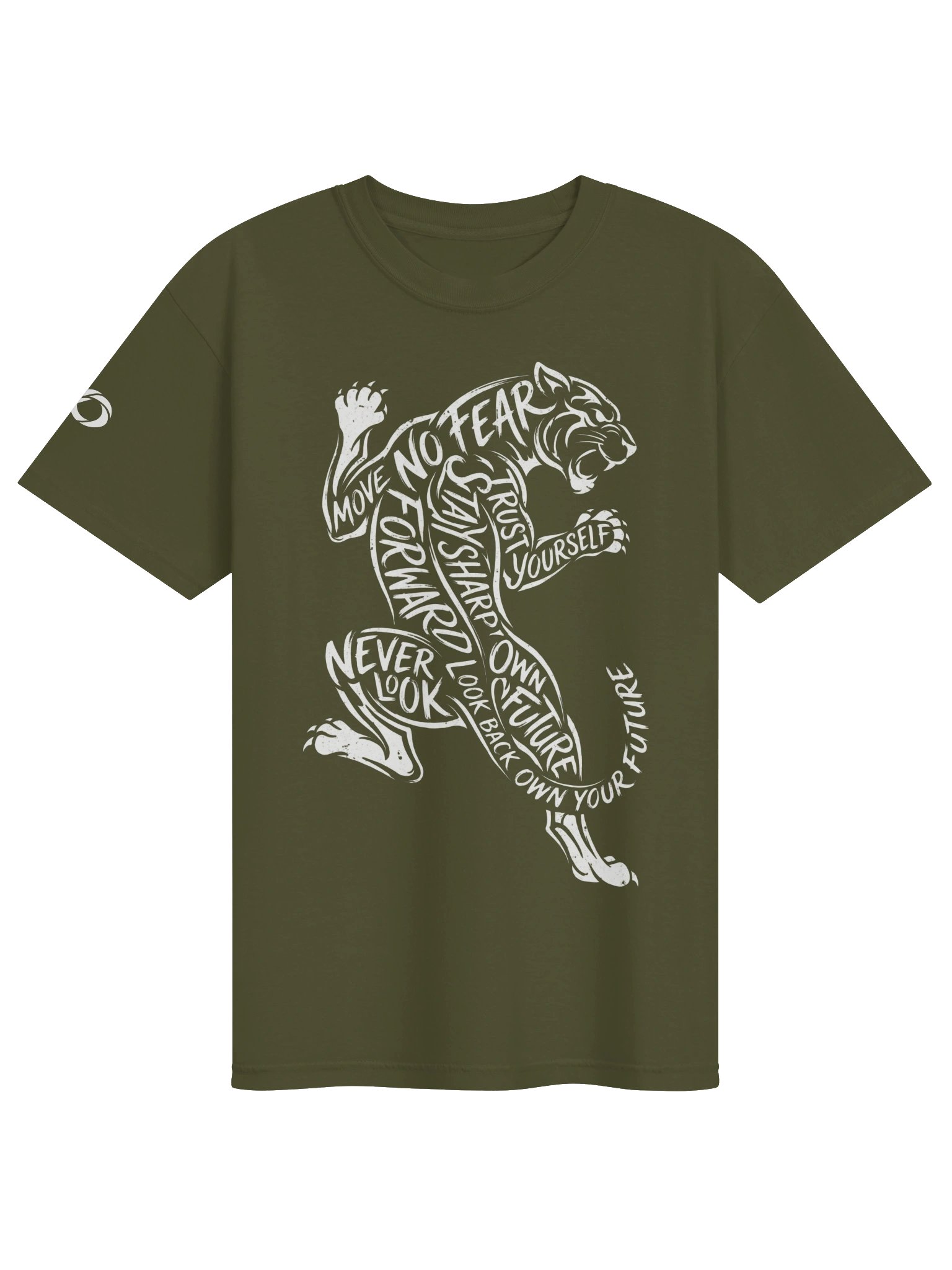 NO FEAR — Panther Typography Graphic Tee product image (1)