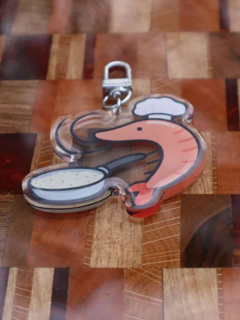 Shrimp Fried Rice Keychain product image (2)