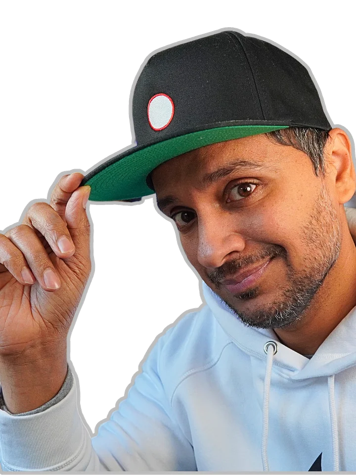 Flat Snapback Cap - DHRME Circle product image (1)