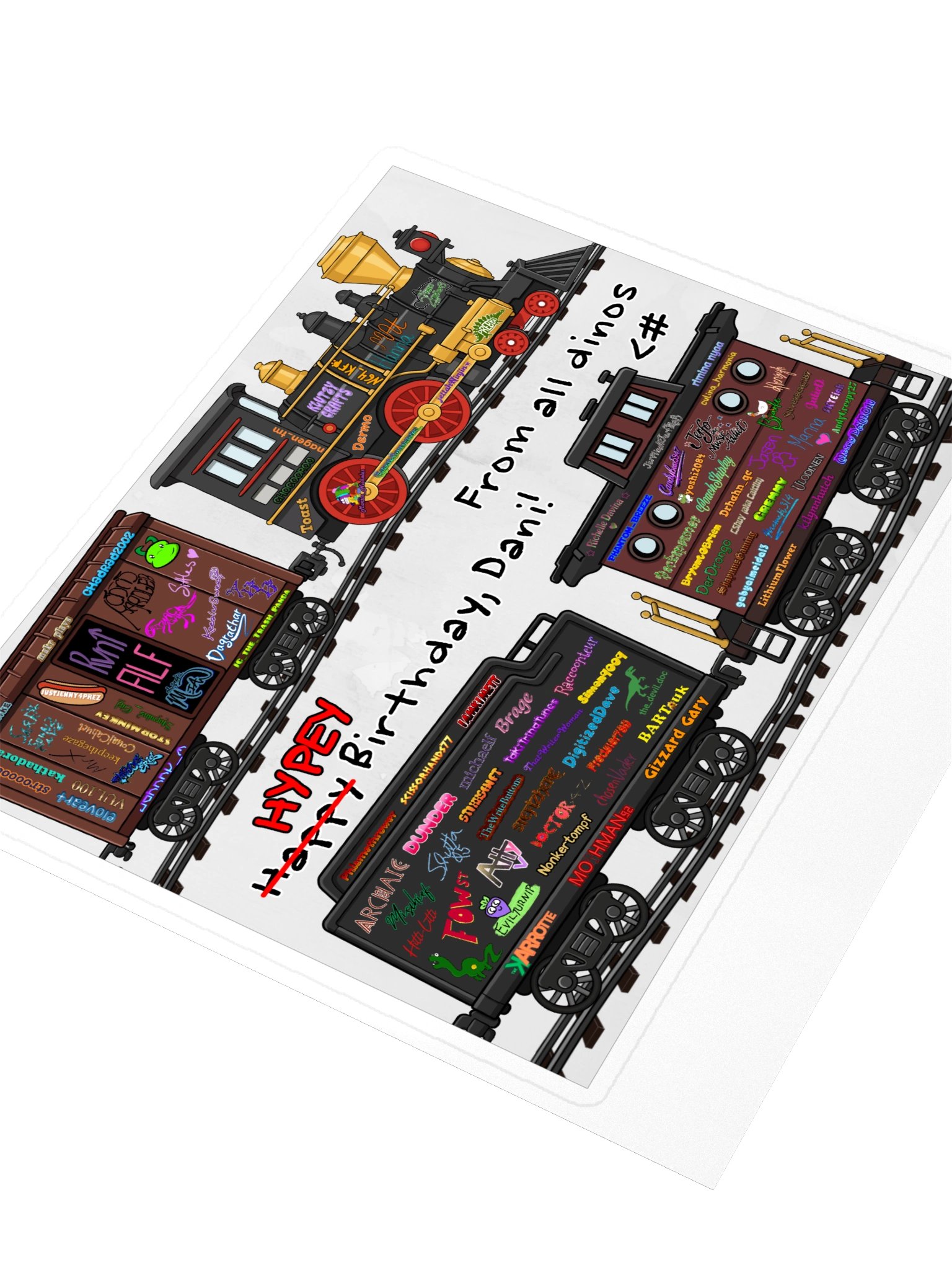 Nice and Normal Party 2026 Sticker (5.5'') product image (3)